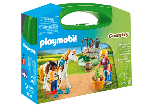 Playmobil 9100 Country Carry Case Pferdepflege - plegobil