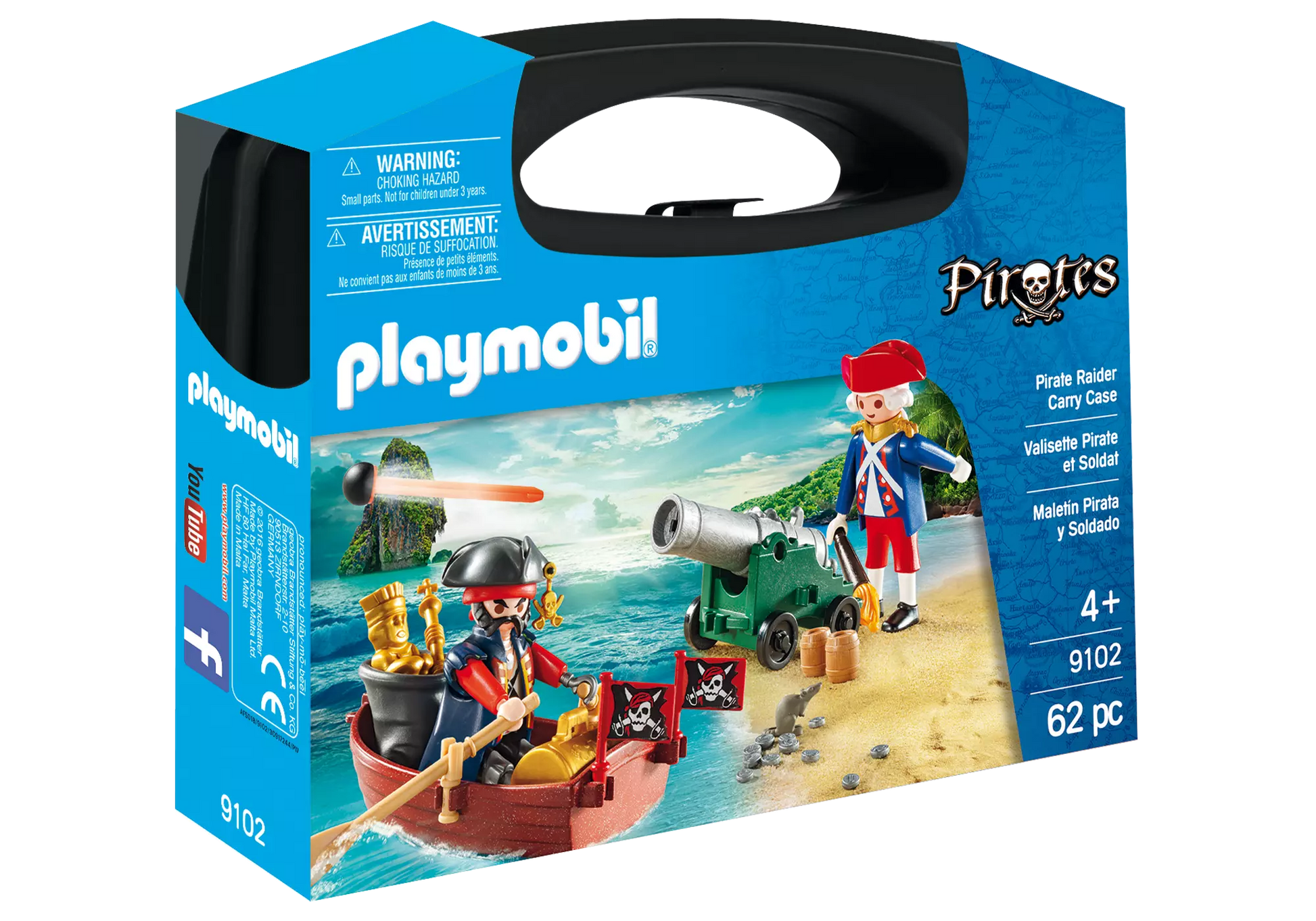 Playmobil 9102 Pirates Carry Case Piratenräuber - plegobil