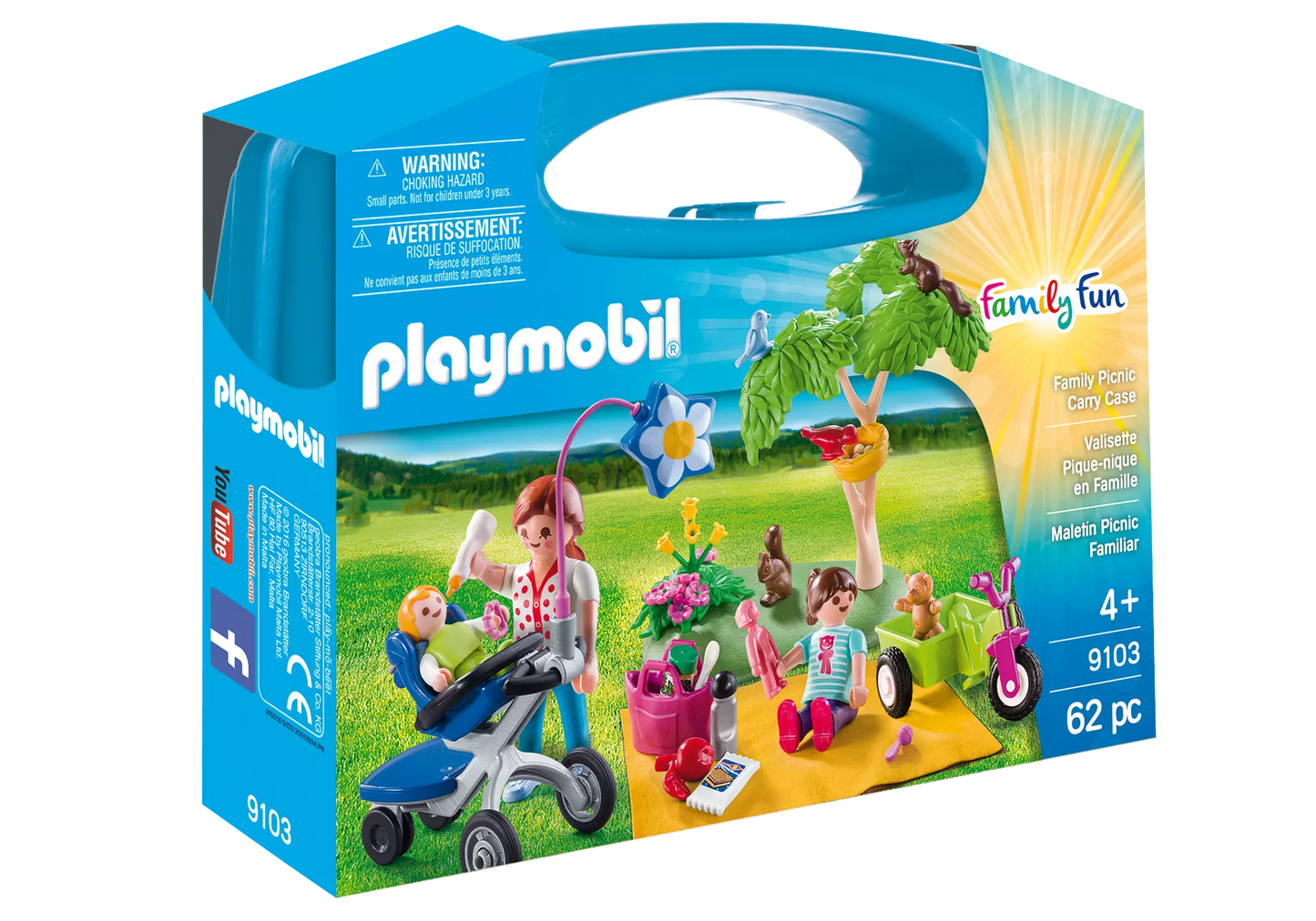 Playmobil 9103 Family Fun Carry Case Urlaub - plegobil