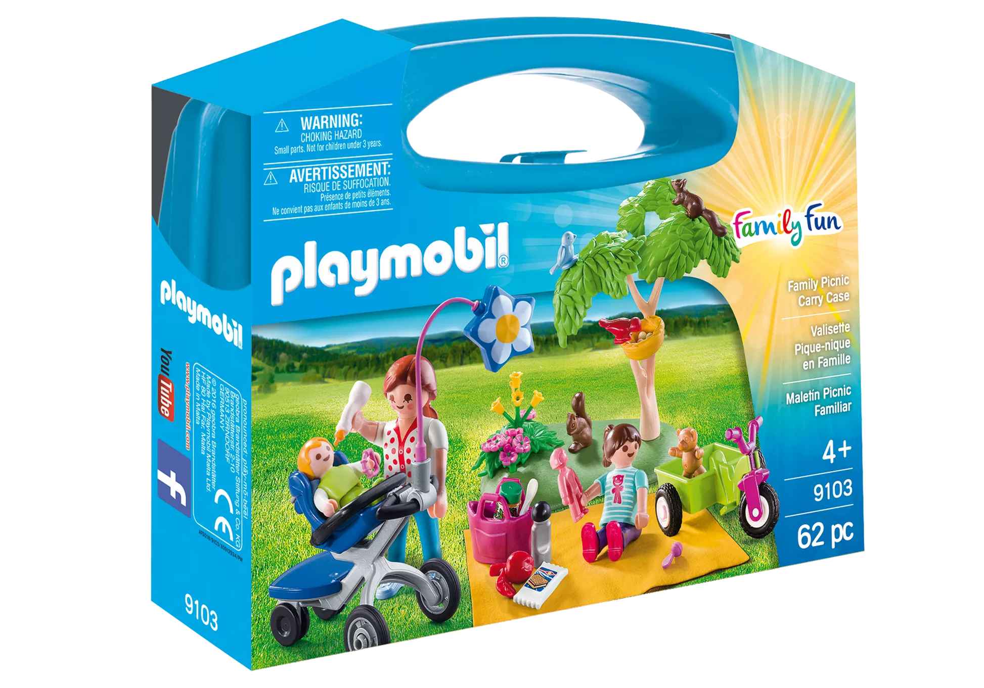 Playmobil 9103 Family Fun Carry Case Urlaub - plegobil