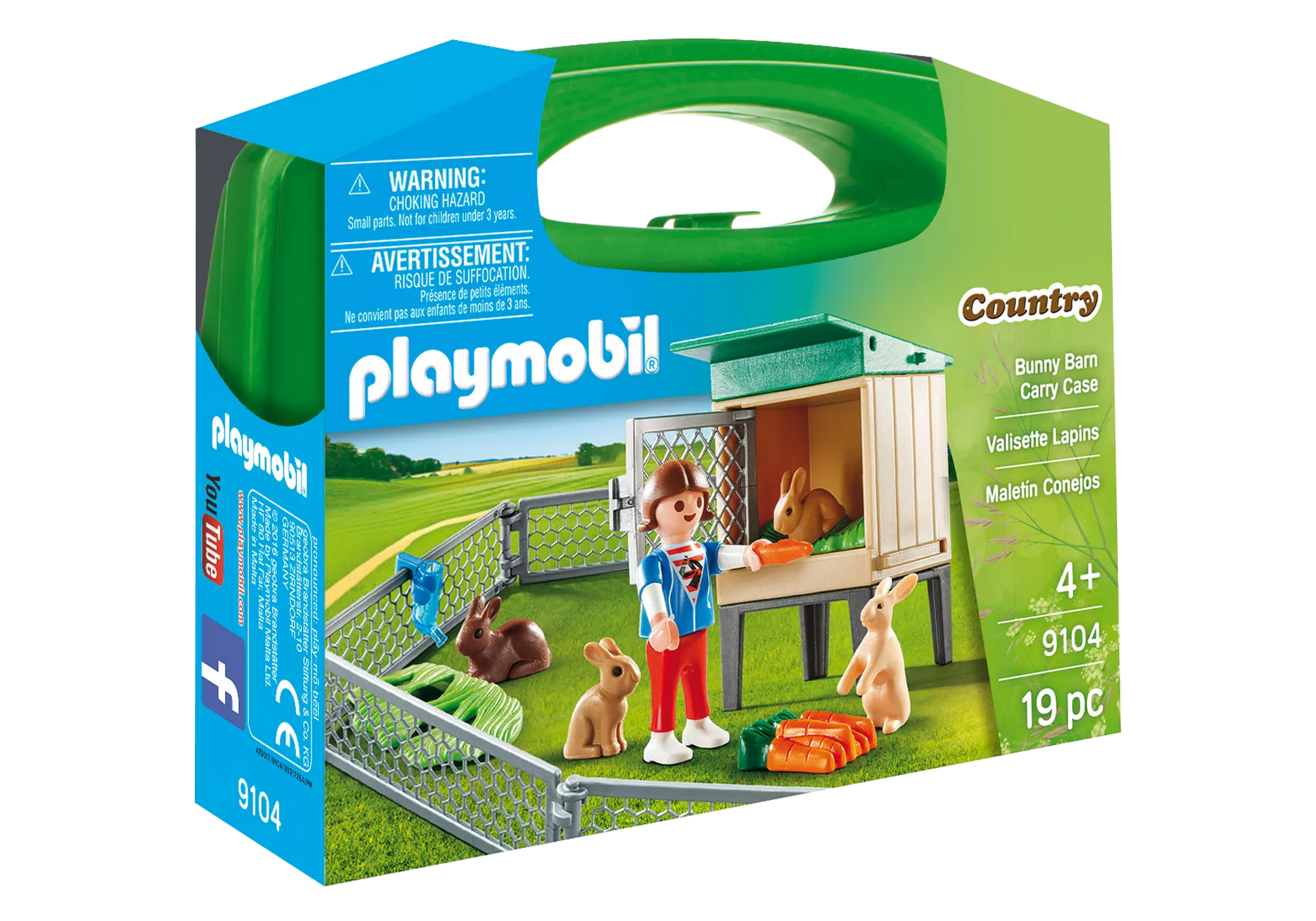 Playmobil 9104 Country Carry Case Kaninchen - plegobil