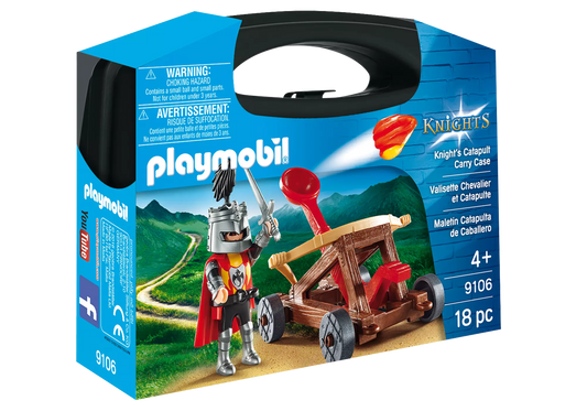 Playmobil 9106 Knights Carry Case Katapult - plegobil