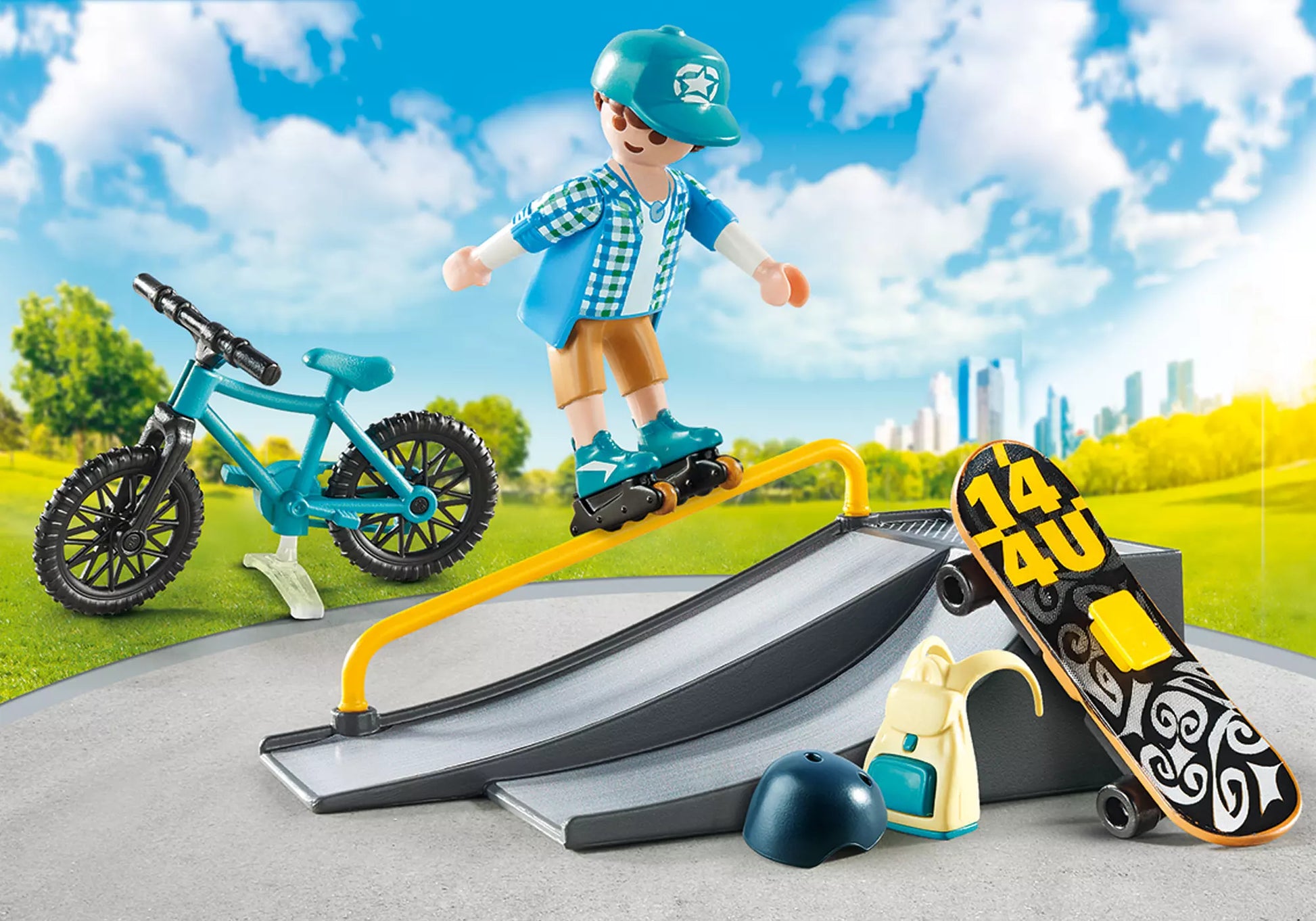 Playmobil 9107 Sports & Action Carry Case Extreme Sports - plegobil