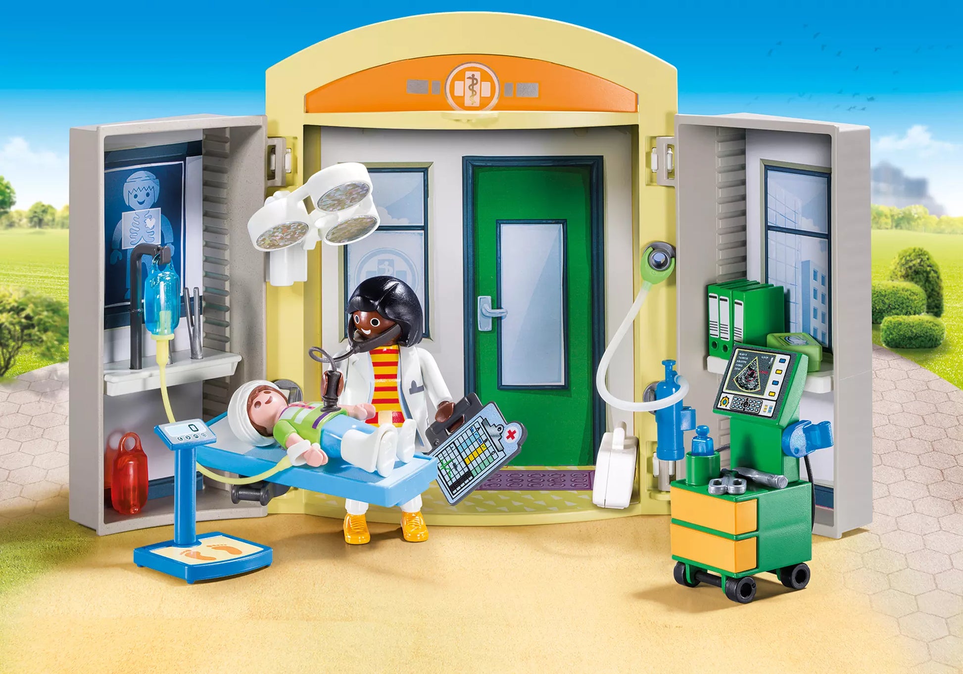 Playmobil 9110 City Life Mein Mitnehm Krankenhaus - plegobil