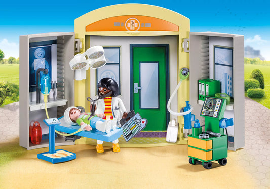 Playmobil 9110 City Life Mein Mitnehm Krankenhaus - plegobil
