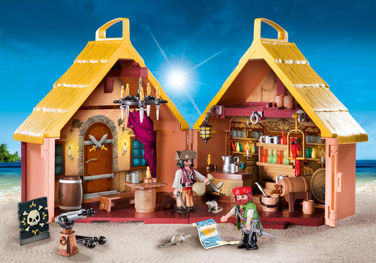 Playmobil 9112 Pirates Mitnehm Piratenfestung - plegobil