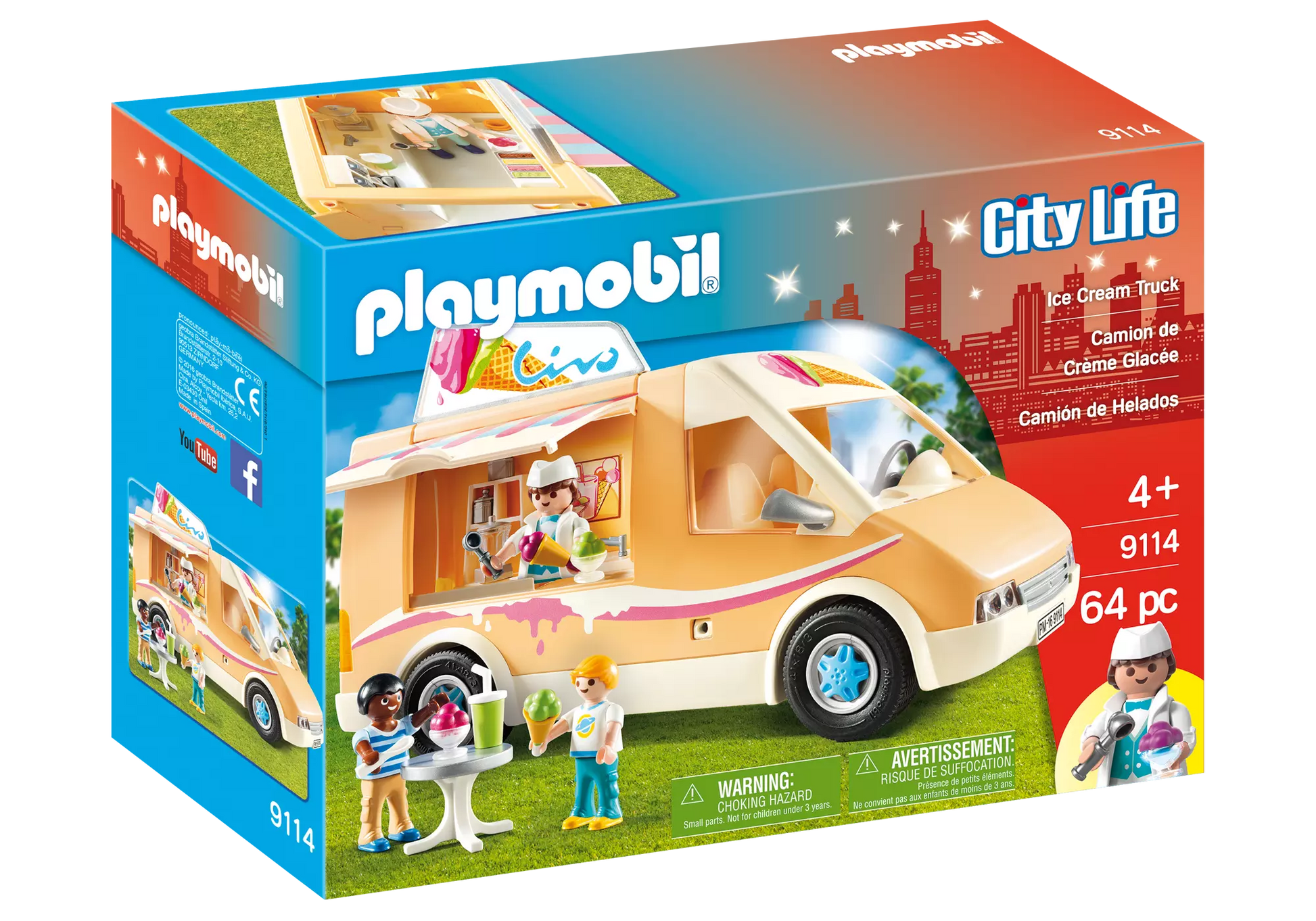 Playmobil 9114 City Life Eiswagen - plegobil