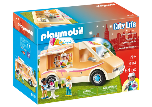 Playmobil 9114 City Life Eiswagen - plegobil