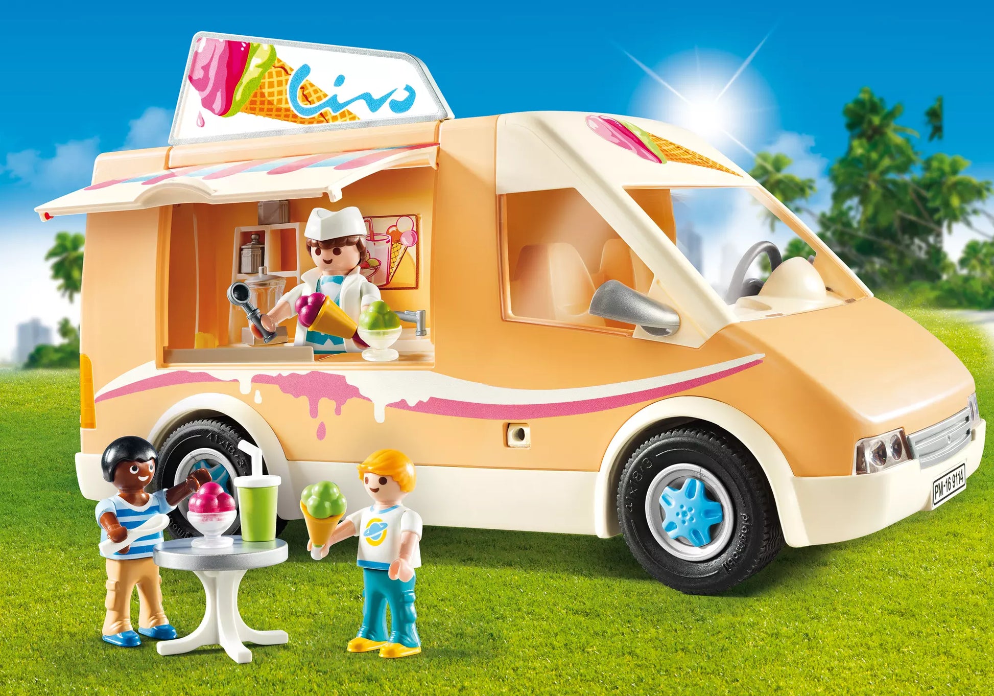 Playmobil 9114 City Life Eiswagen - plegobil