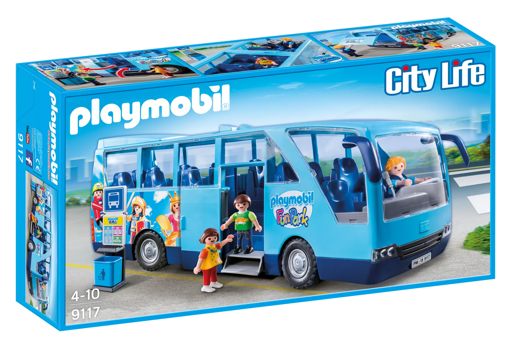 Playmobil 9117 City Life Schulbus Fun Park - plegobil