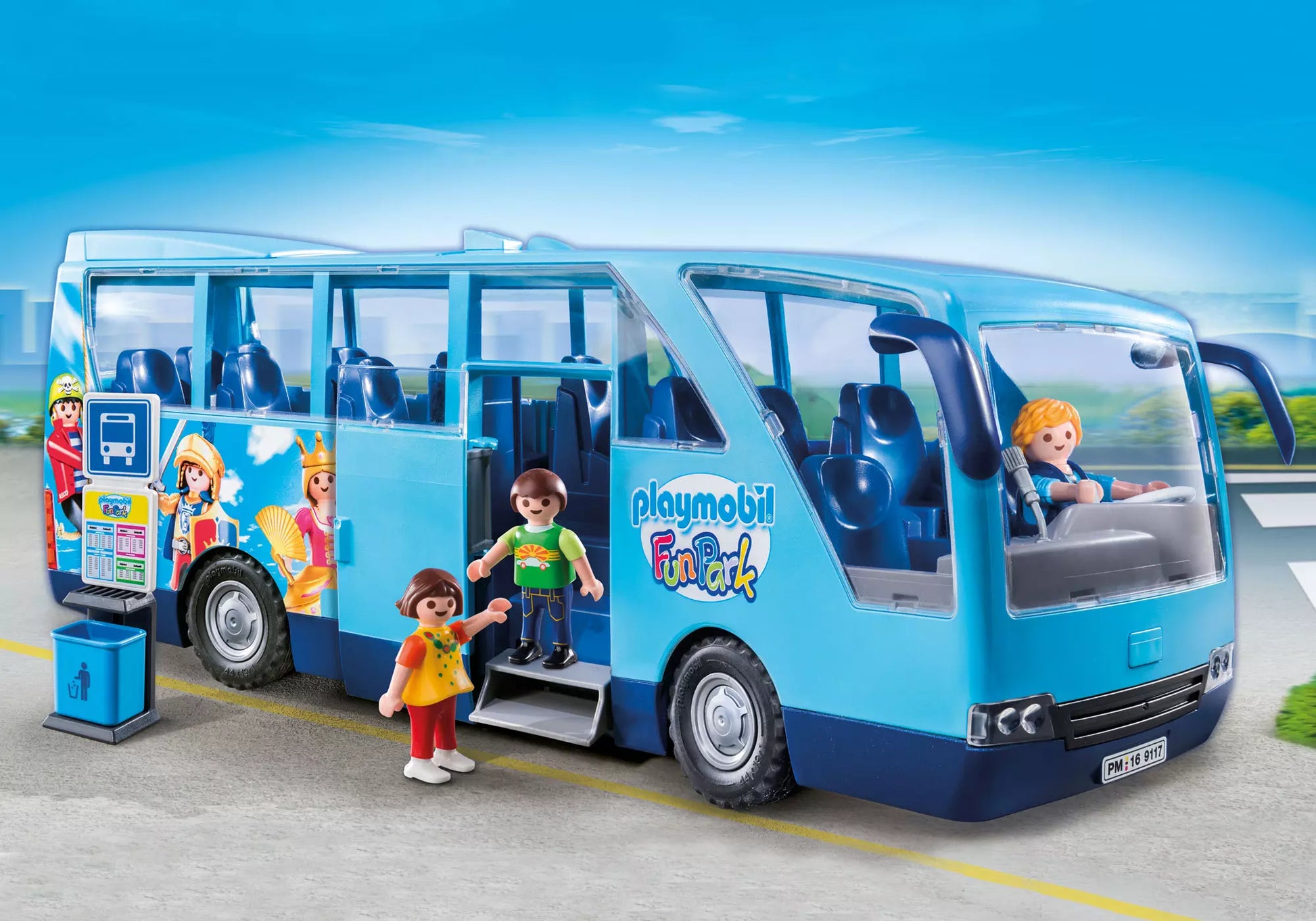 Playmobil 9117 City Life Schulbus Fun Park - plegobil