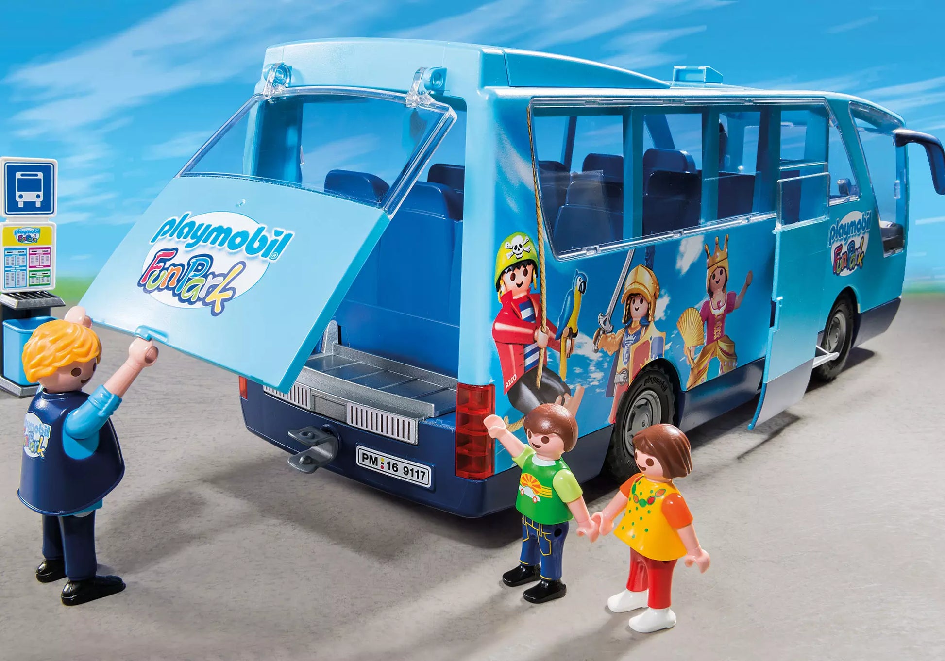 Playmobil 9117 City Life Schulbus Fun Park - plegobil