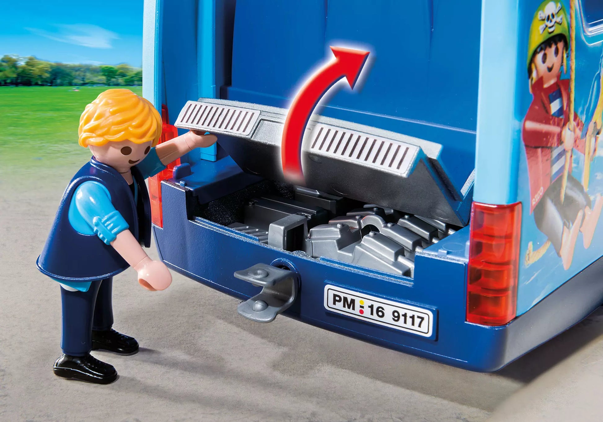 Playmobil 9117 City Life Schulbus Fun Park - plegobil