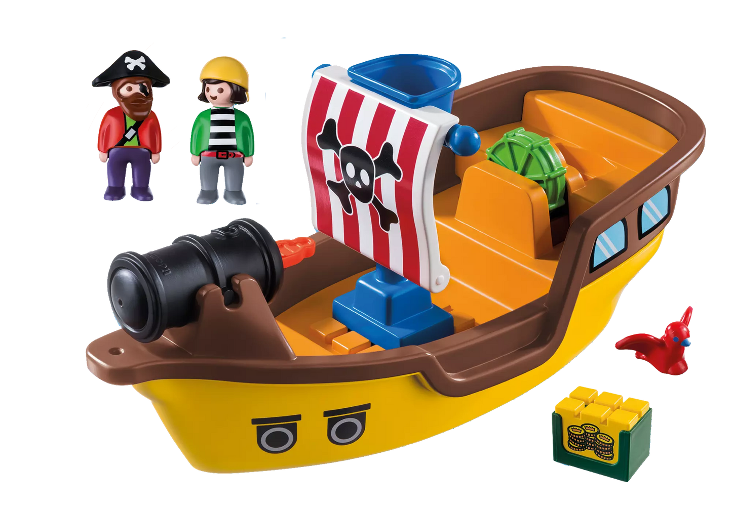 Playmobil 9118 1-2-3 Piratenschiff - plegobil