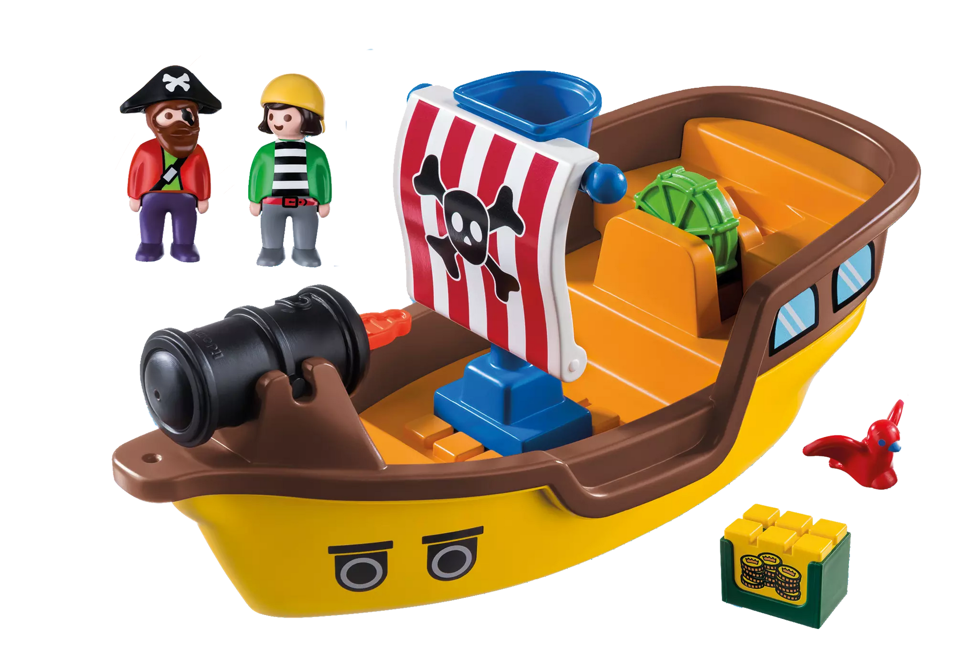 Playmobil 9118 1-2-3 Piratenschiff - plegobil