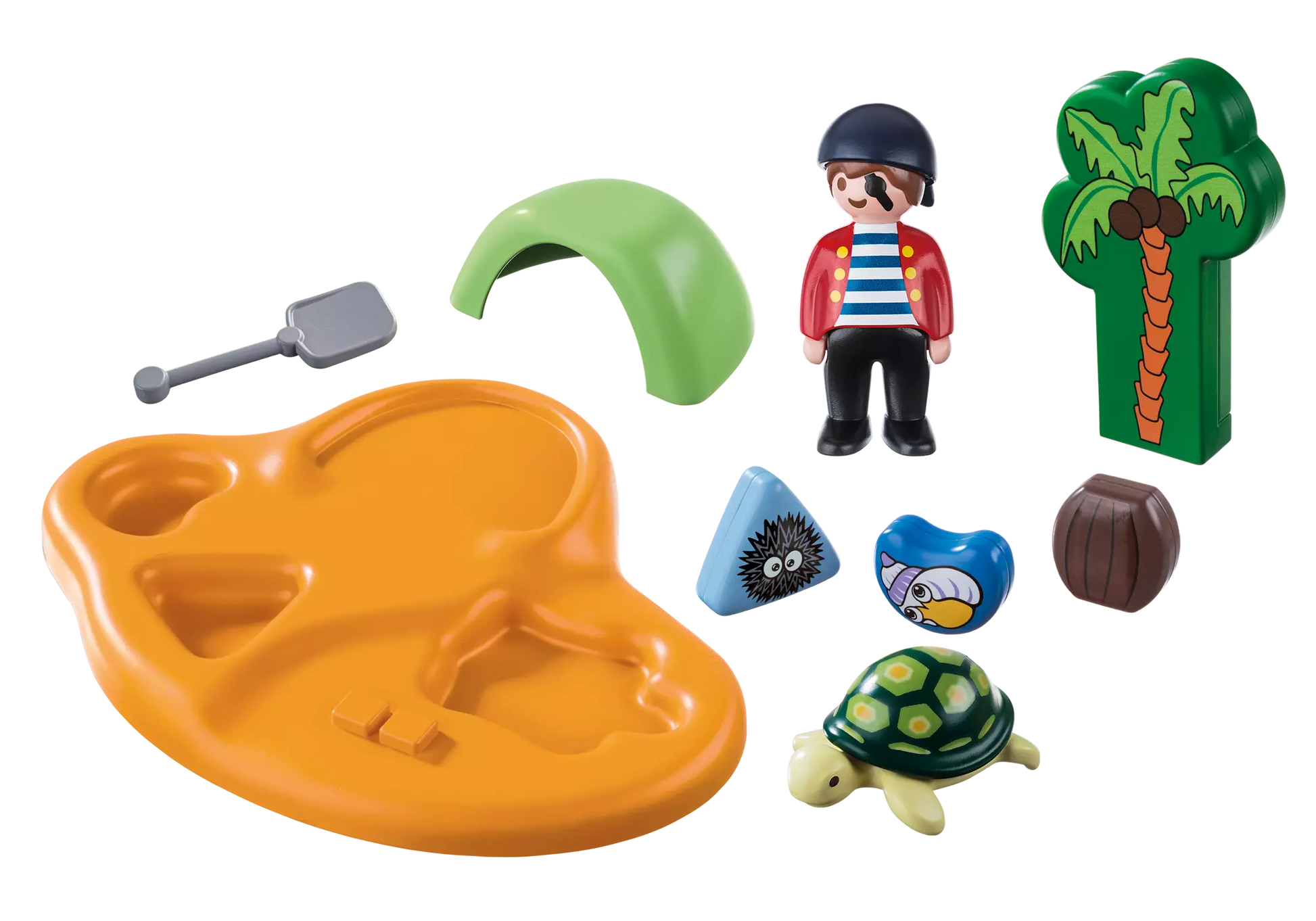 Playmobil 9119 1-2-3 Pirateninsel - plegobil