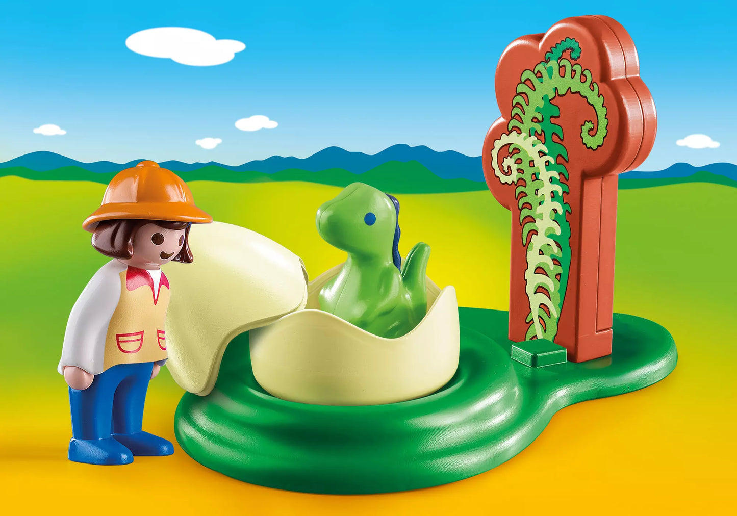 Playmobil 9121 1-2-3 Dino-Baby im Ei - plegobil