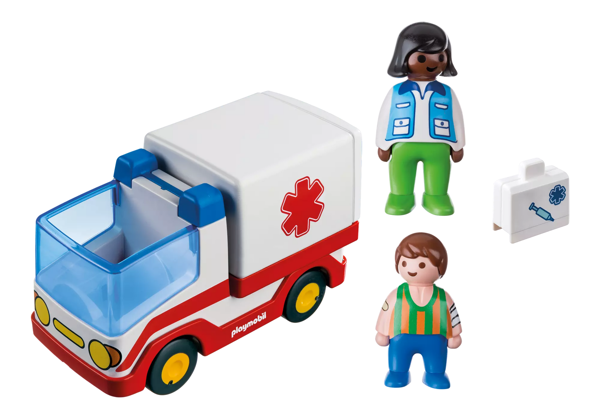Playmobil 9122 1-2-3 Rettungswagen - plegobil