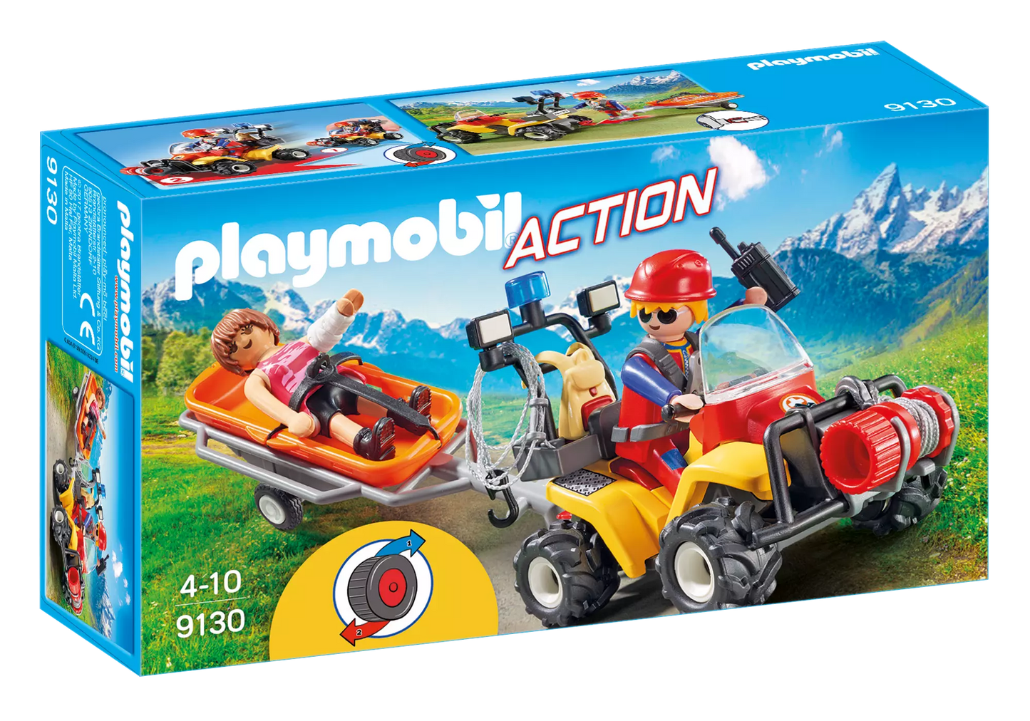 Playmobil 9130 Action Bergretter Quad - plegobil