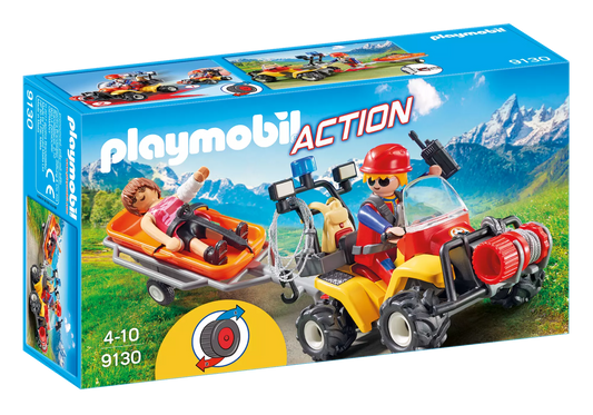 Playmobil 9130 Action Bergretter Quad - plegobil
