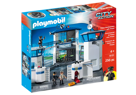 Playmobil 9131 City Action Polizeistation mit Gefängnis - plegobil