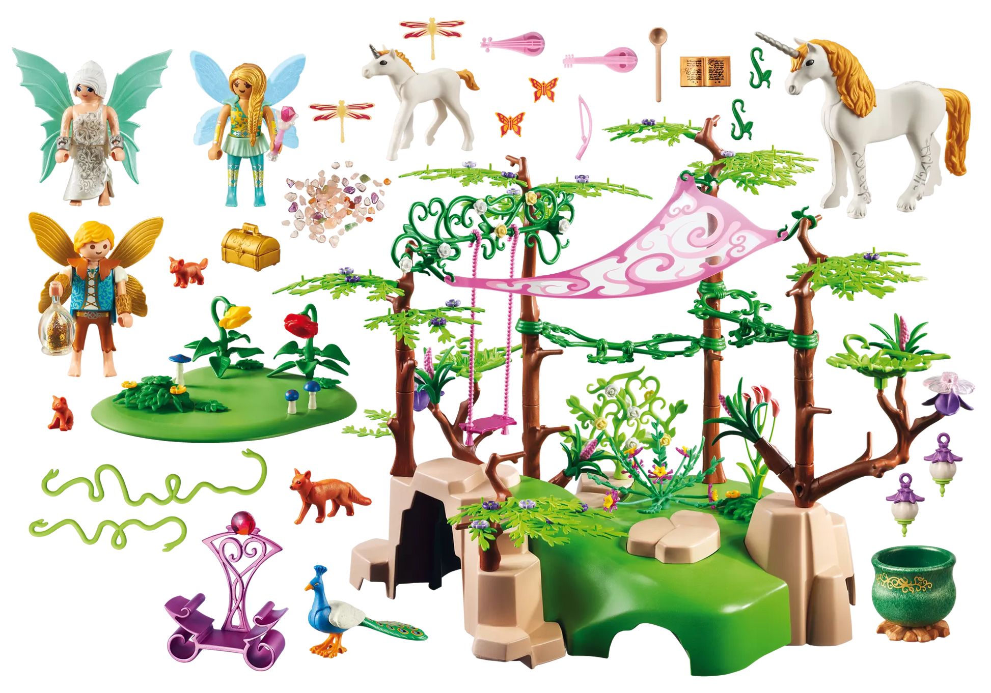 Playmobil 9132 Fairies Magischer Feenwald - plegobil