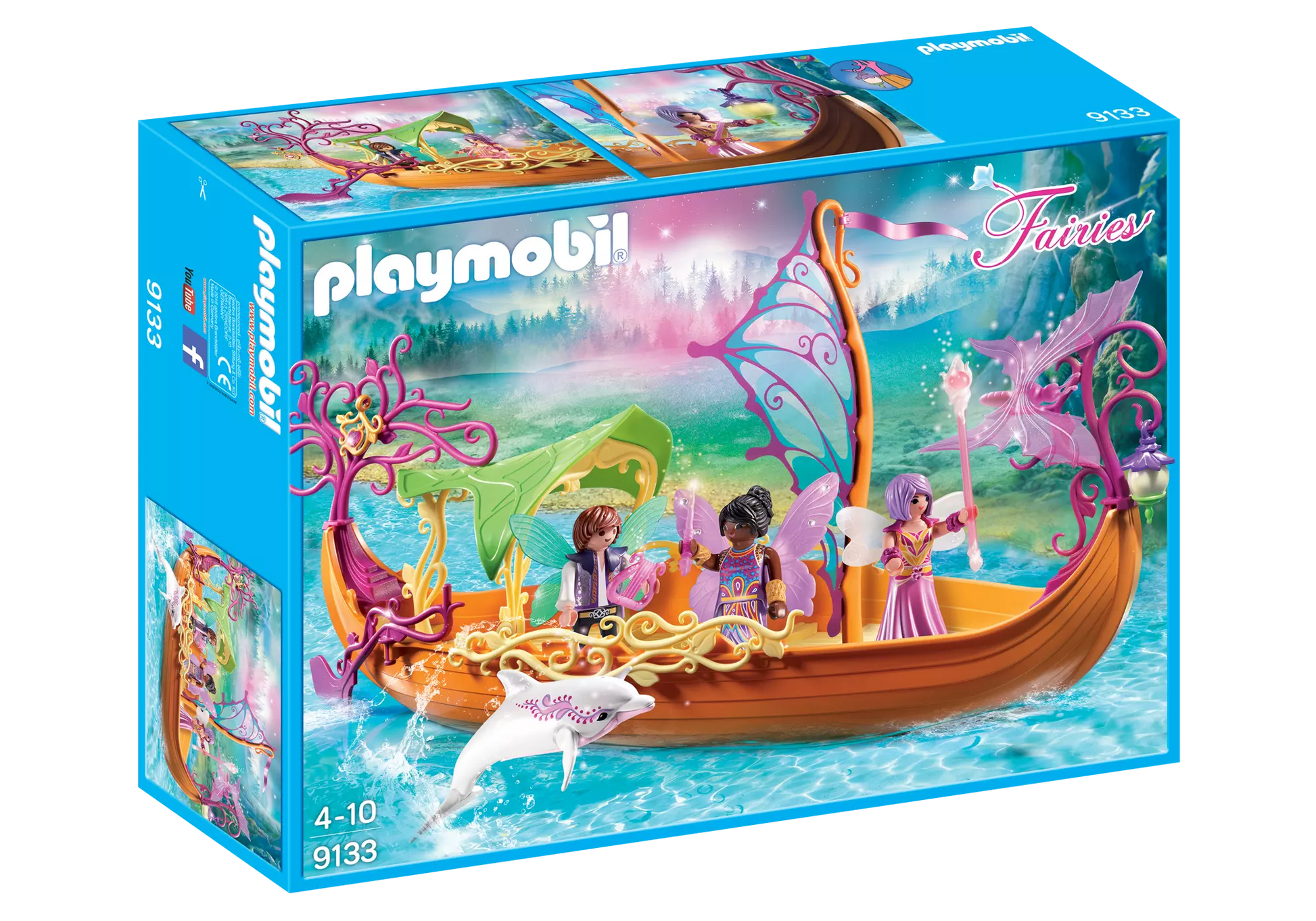 Playmobil 9133 Fairies Romantisches Feenschiff - plegobil
