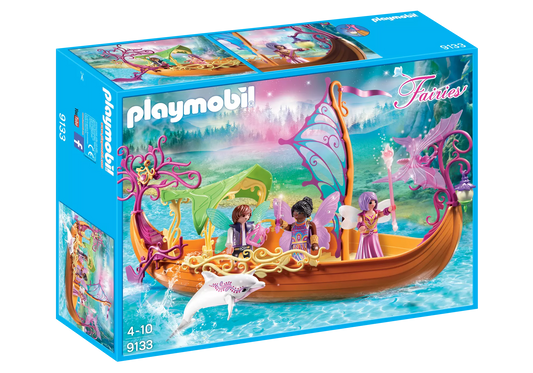 Playmobil 9133 Fairies Romantisches Feenschiff - plegobil