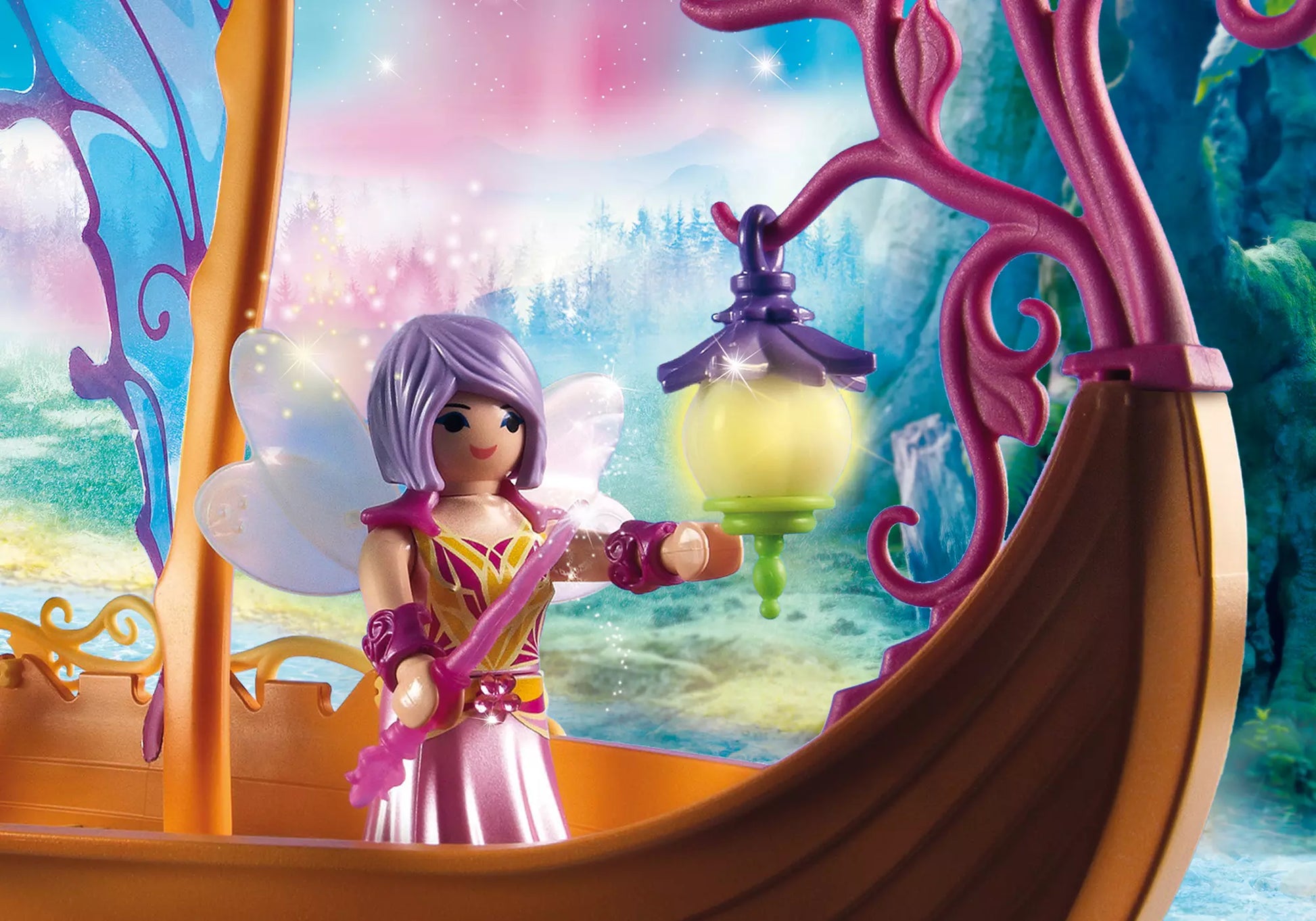 Playmobil 9133 Fairies Romantisches Feenschiff - plegobil
