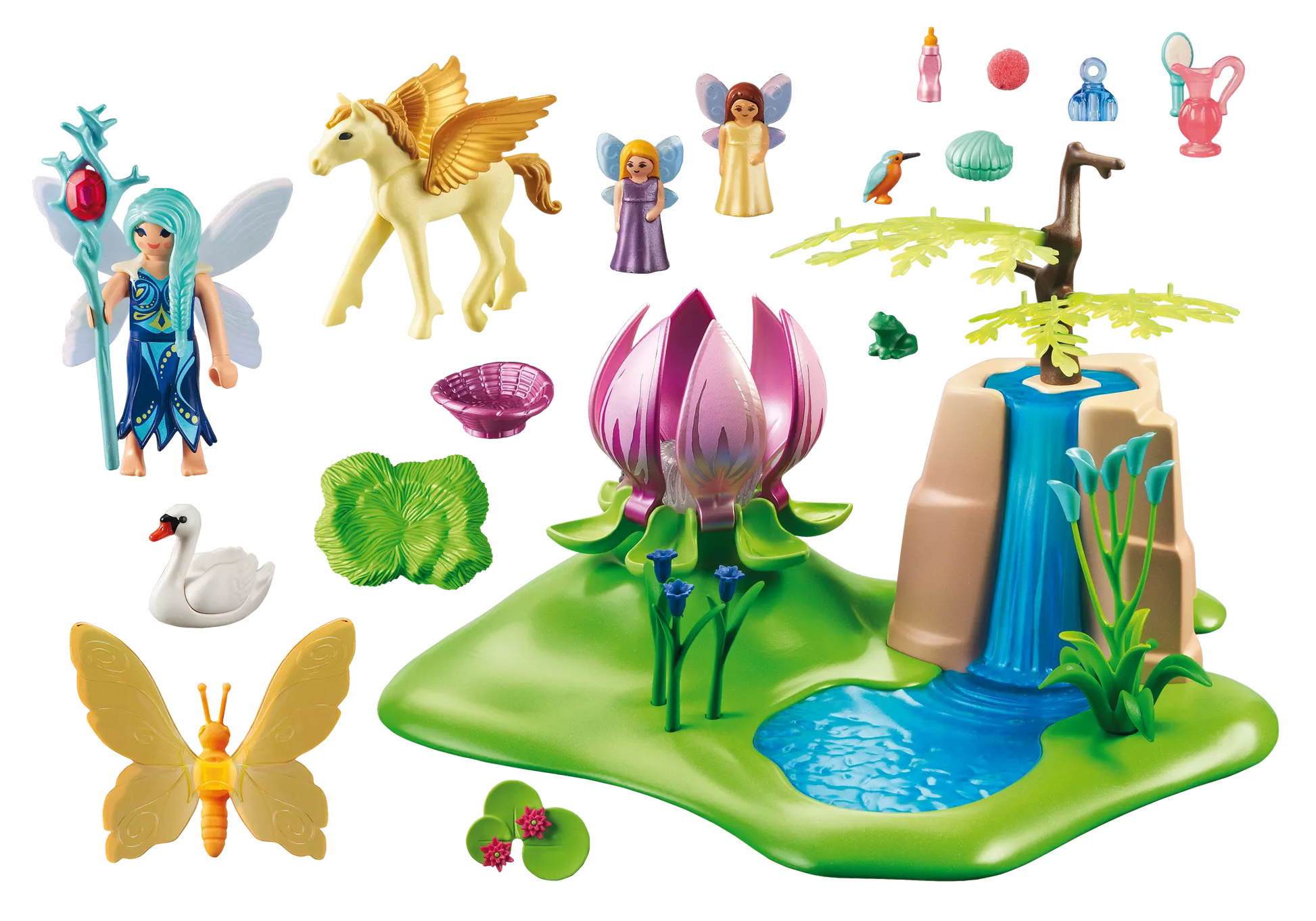 Playmobil 9135 Fairies Lichter-Blüte der Feenbabys - plegobil