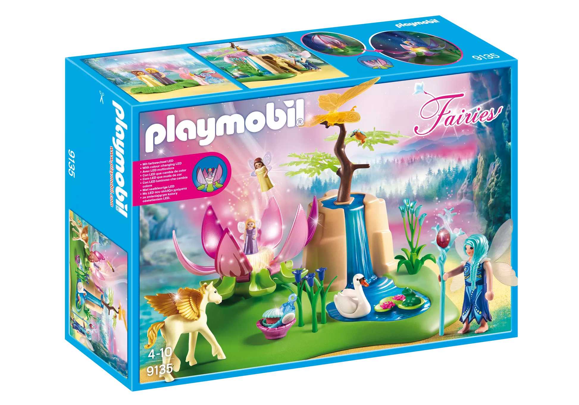 Playmobil 9135 Fairies Lichter-Blüte der Feenbabys - plegobil