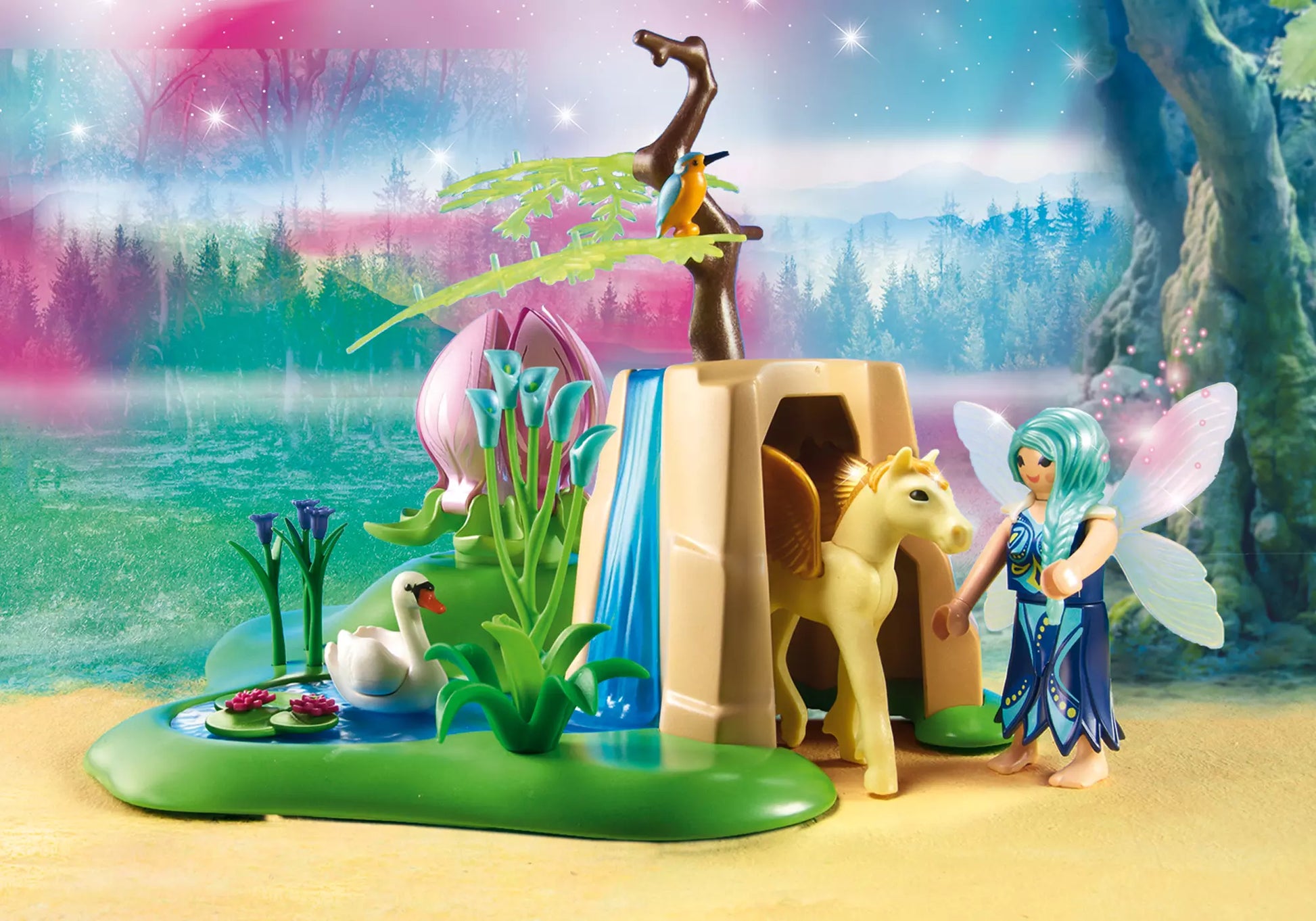 Playmobil 9135 Fairies Lichter-Blüte der Feenbabys - plegobil