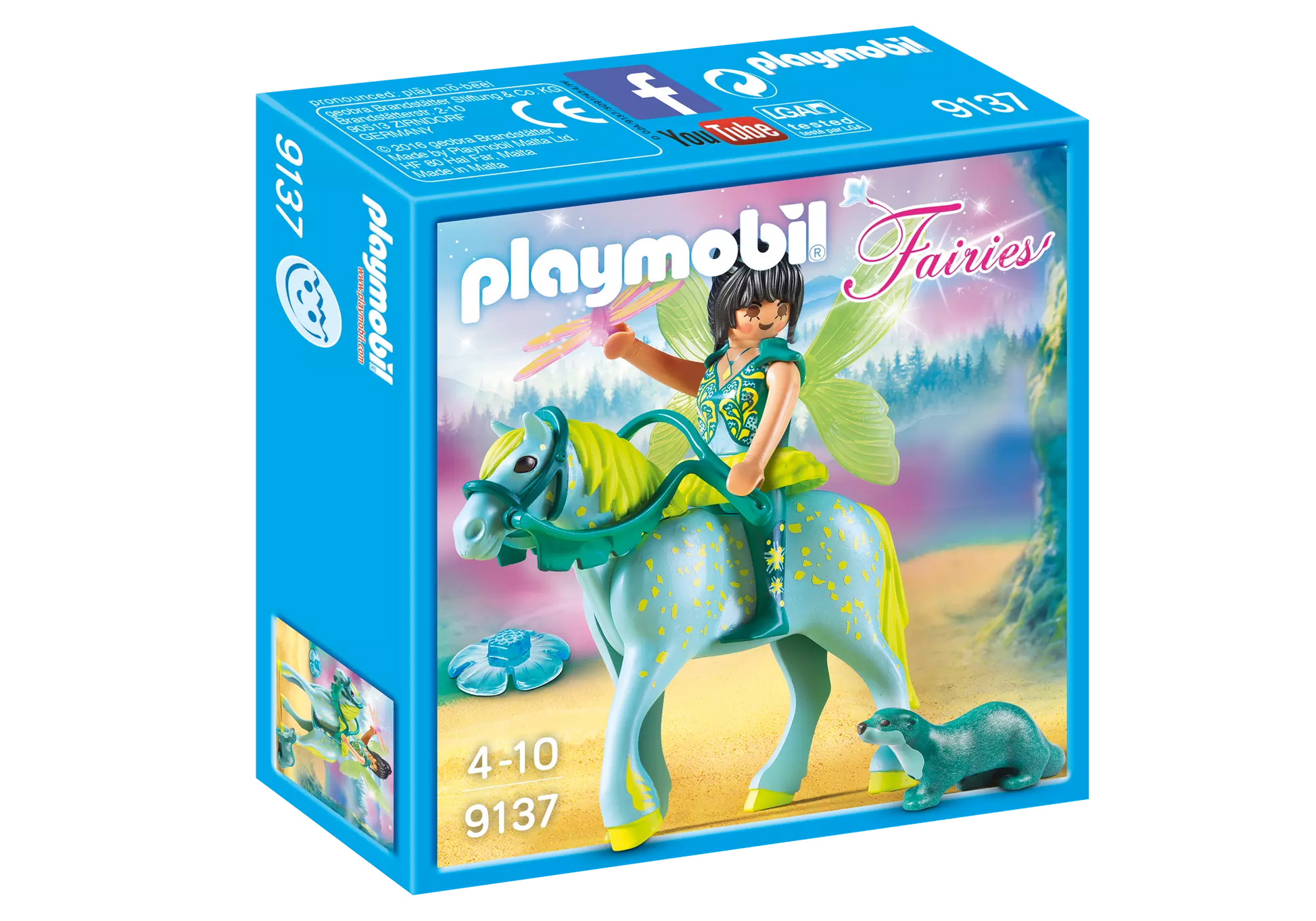 Playmobil 9137 Fairies Wasserfee mit Pferd - plegobil