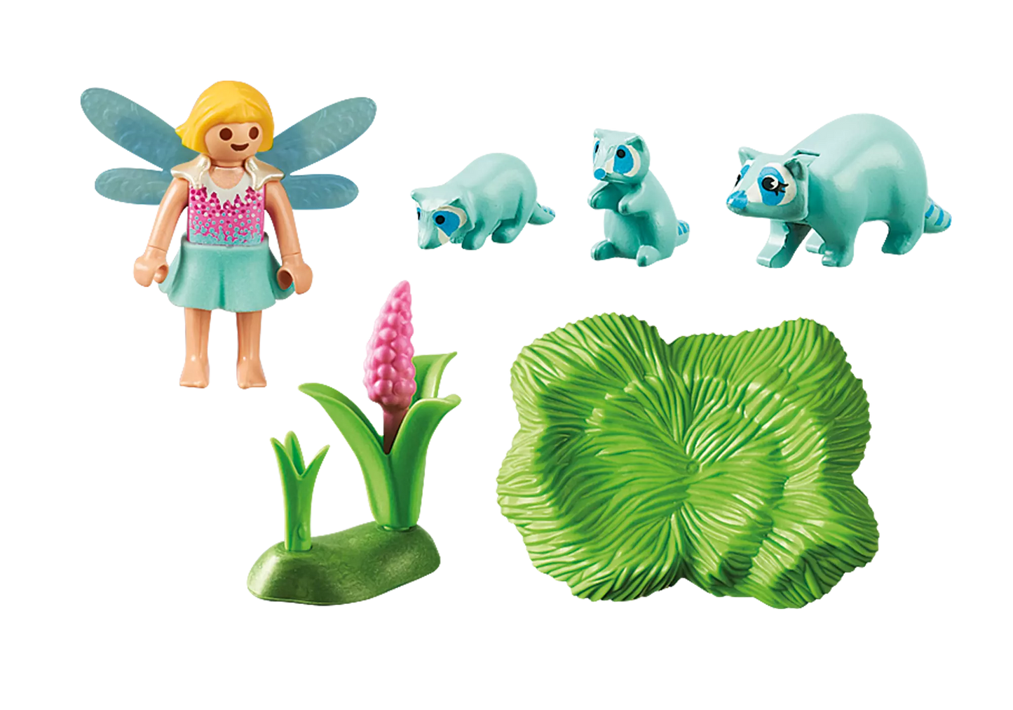 Playmobil 9139 Fairies Feenfreunde Waschbären - plegobil