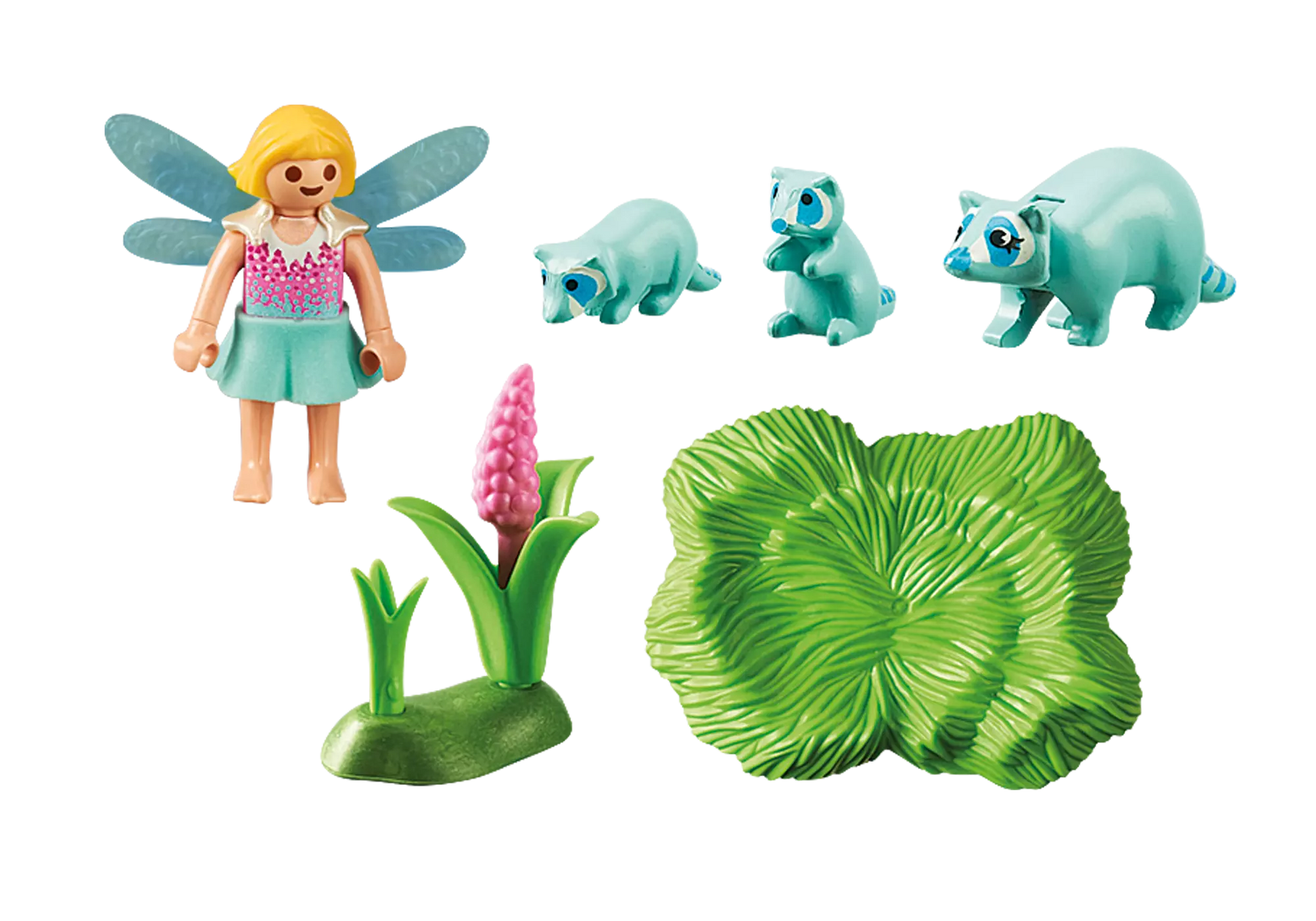 Playmobil 9139 Fairies Feenfreunde Waschbären - plegobil