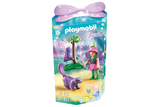 Playmobil 9140 Fairies Feenfreunde Eule & Stinktierchen - plegobil