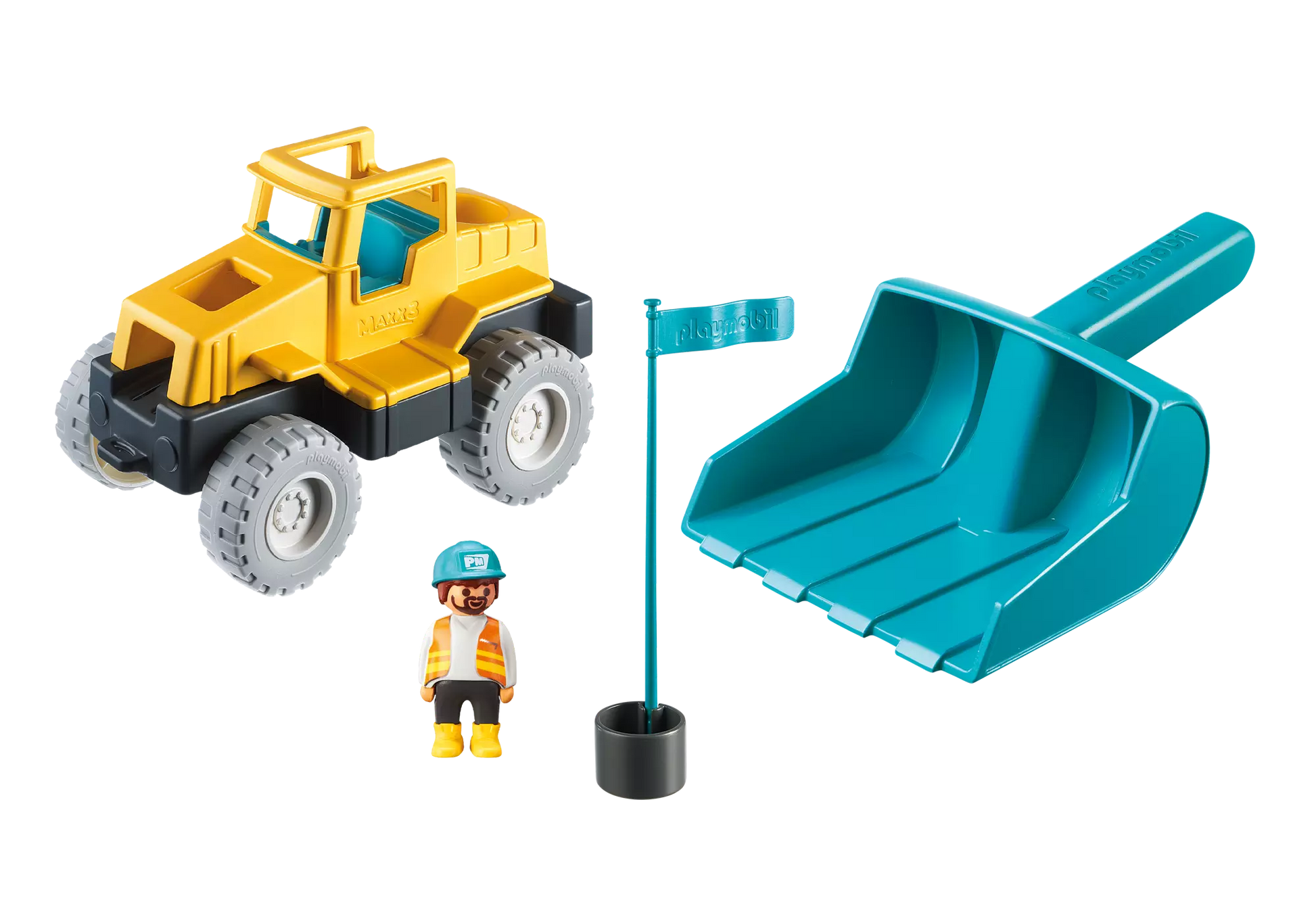 Playmobil 9145 Sand Schaufelbagger - plegobil