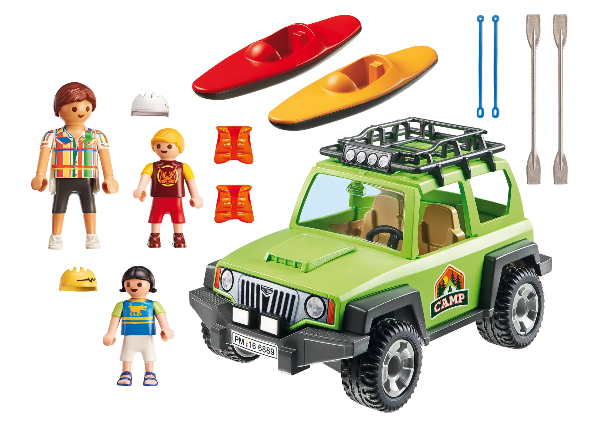 Playmobil 9154 Family Fun Freizeitcamp Geländewagen - plegobil