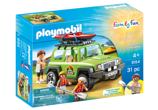 Playmobil 9154 Family Fun Freizeitcamp Geländewagen - plegobil