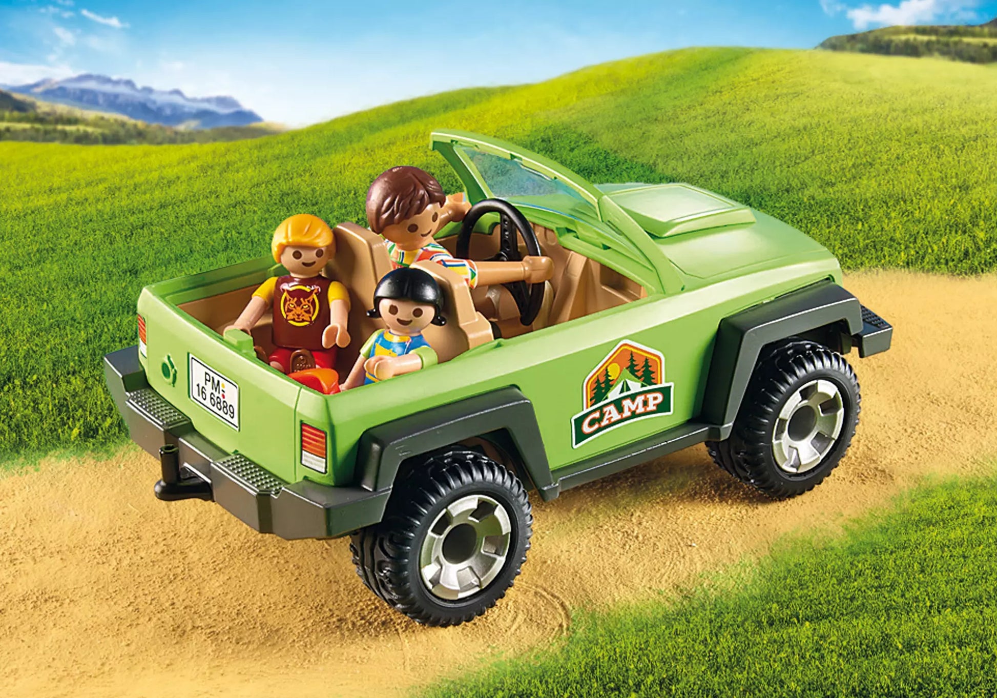 Playmobil 9154 Family Fun Freizeitcamp Geländewagen - plegobil