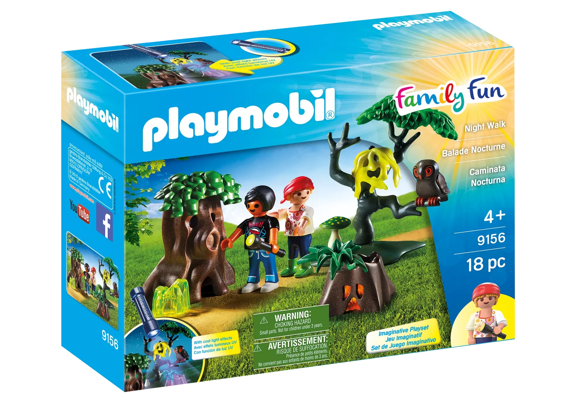 Playmobil 9156 Family Fun Nachtwanderung - plegobil