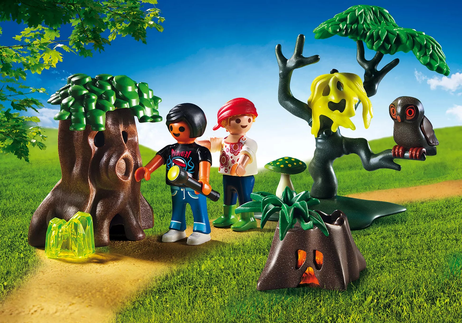 Playmobil 9156 Family Fun Nachtwanderung - plegobil