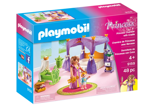 Playmobil 9159 Princess Prinzessinnenzimmer mit Wiege - plegobil
