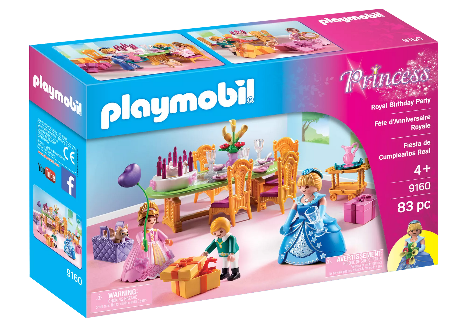 Playmobil 9160 Princess Königliche Geburtstagsfeier - plegobil