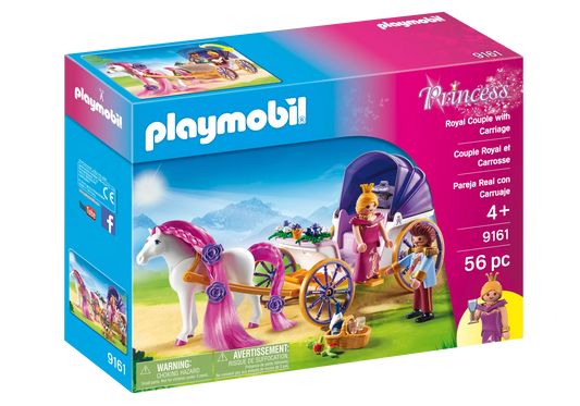 Playmobil 9161 Princess Königliches Paar mit Kutsche - plegobil