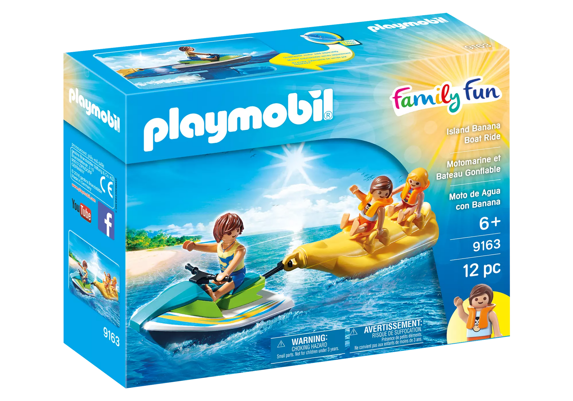 Playmobil 9163 Family Fun Bananen Bootsfahrt - plegobil