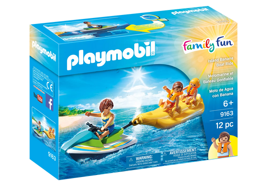 Playmobil 9163 Family Fun Bananen Bootsfahrt - plegobil