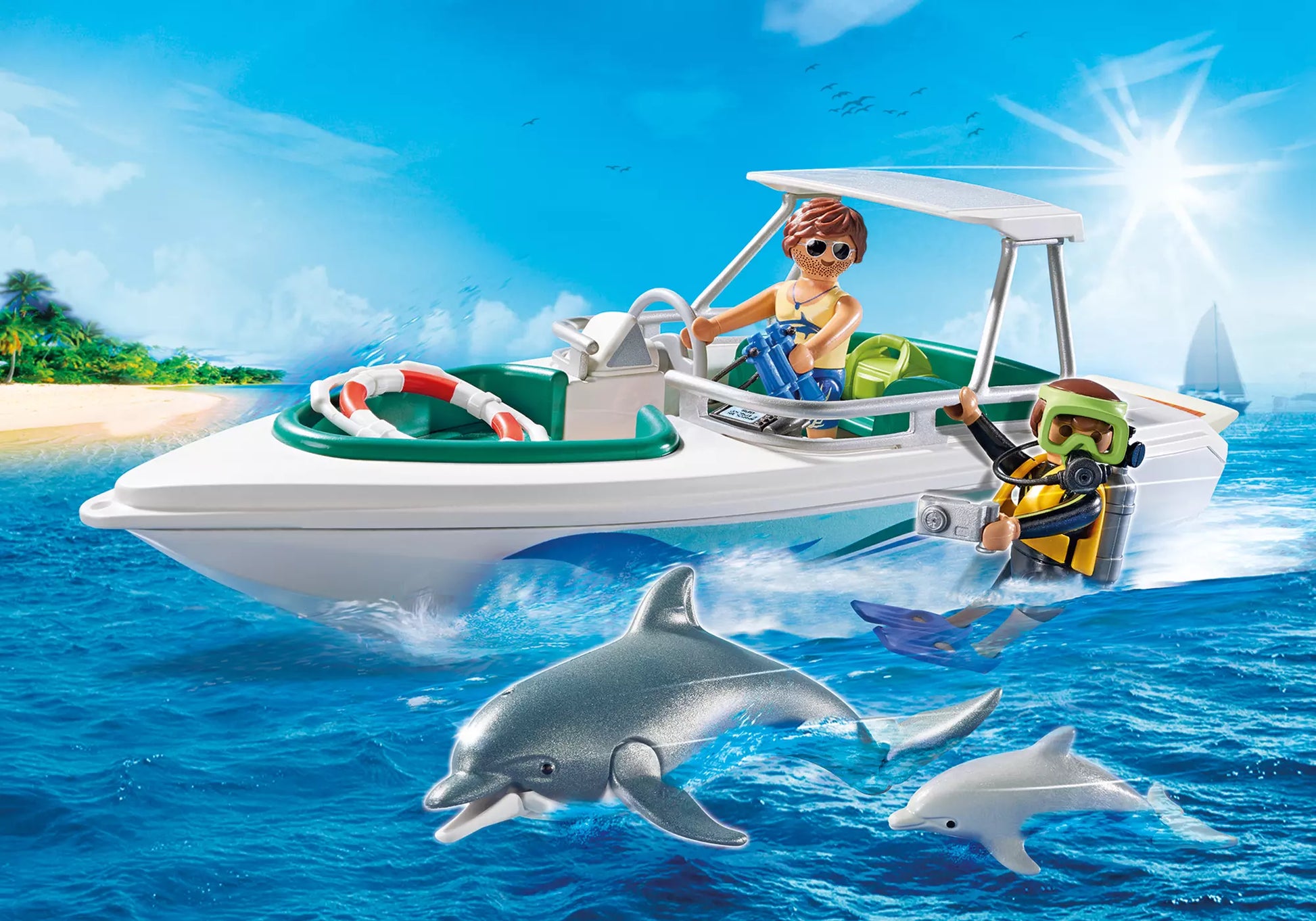Playmobil 9164 Family Fun Tauchausflug - plegobil