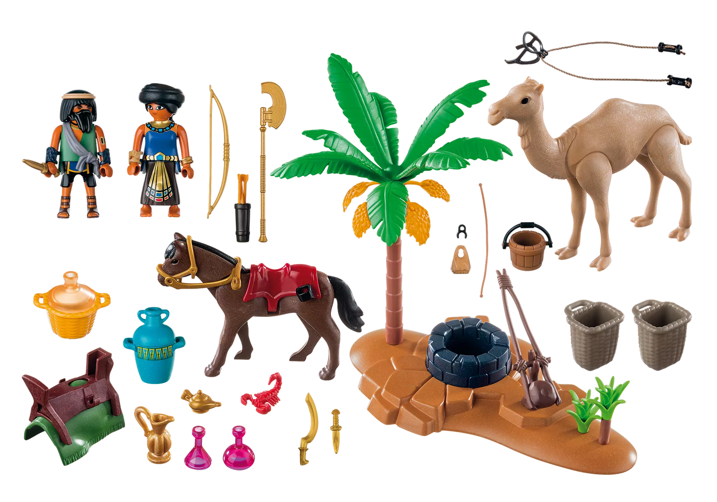 Playmobil 9166 History Grabräuberlager - plegobil
