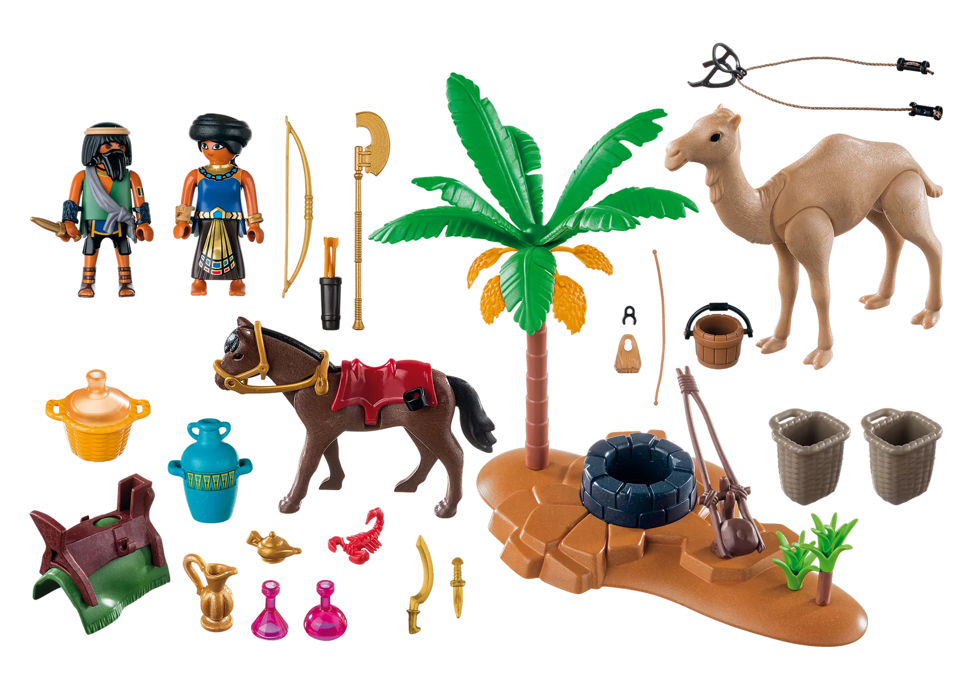 Playmobil 9166 History Grabräuberlager - plegobil